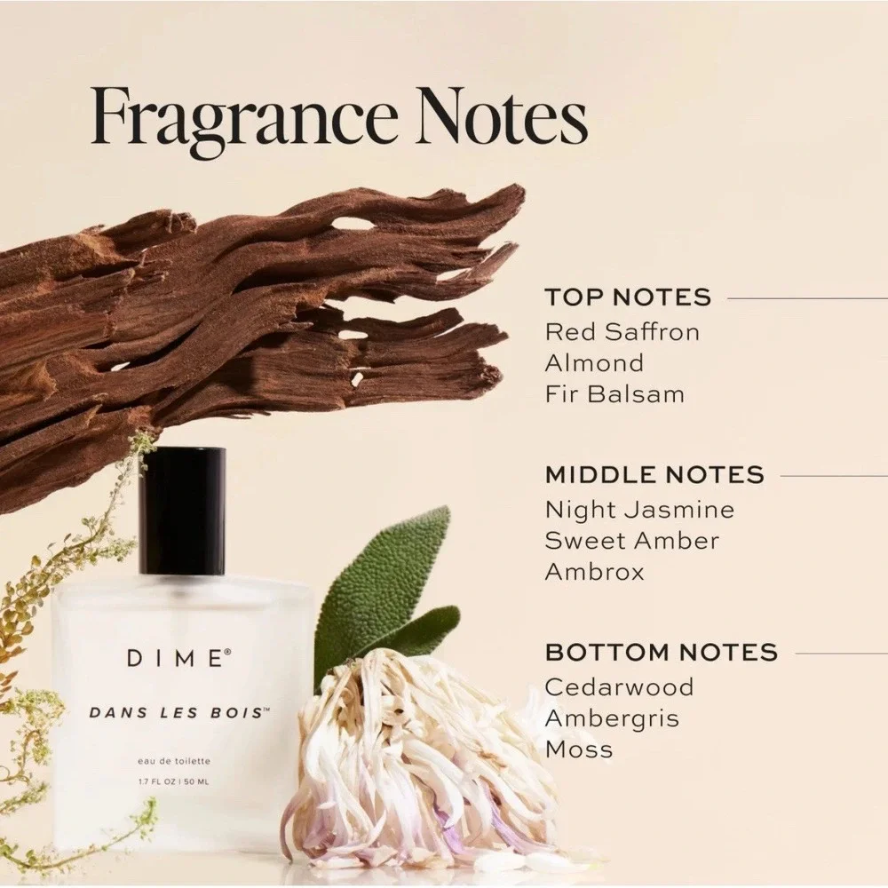 Dime Dans Les Bois 1.7 Oz 50 mL Fragrance NEW ~ No Box